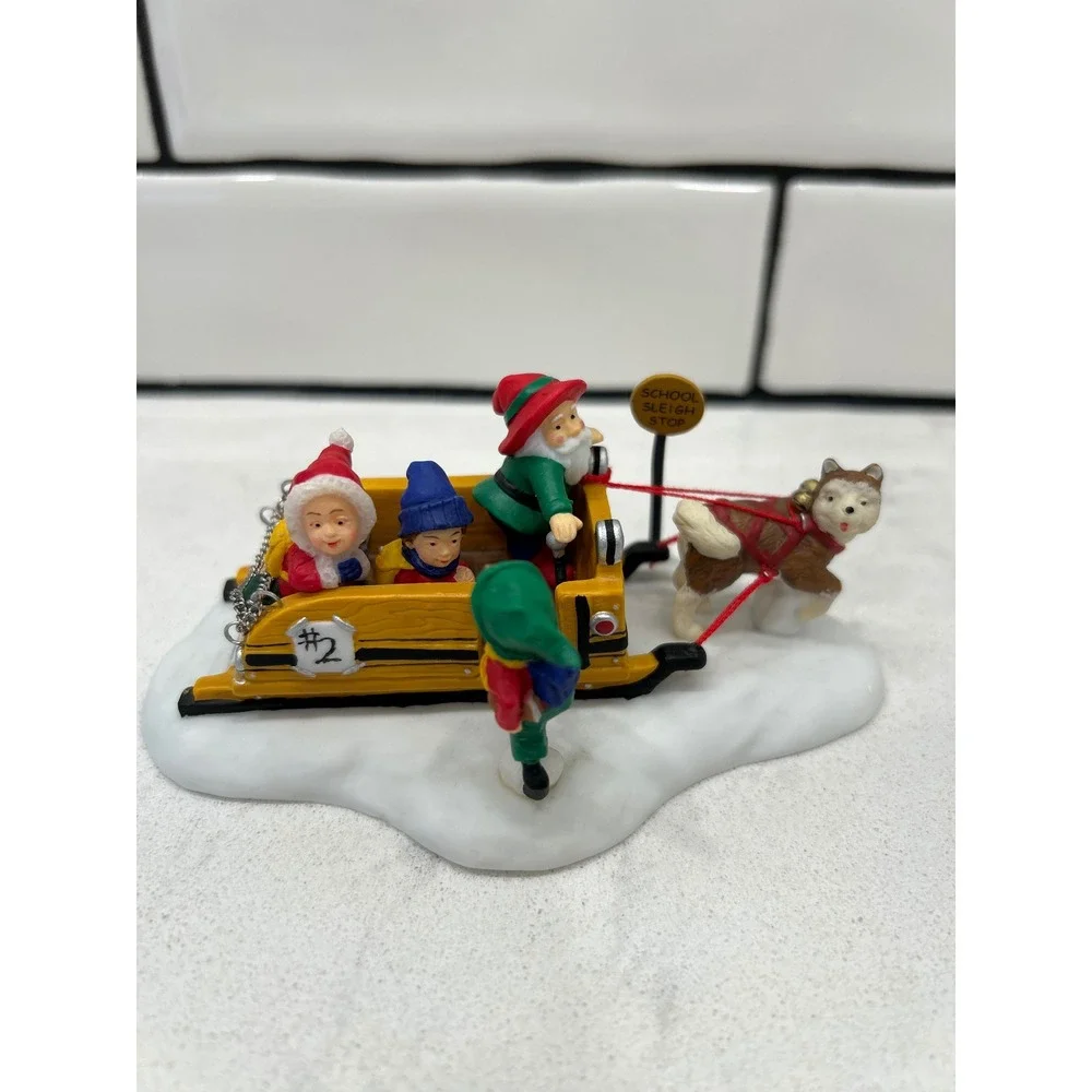 Department 56 North Pole Series School Sleigh Express 56.56837 Village Accessory